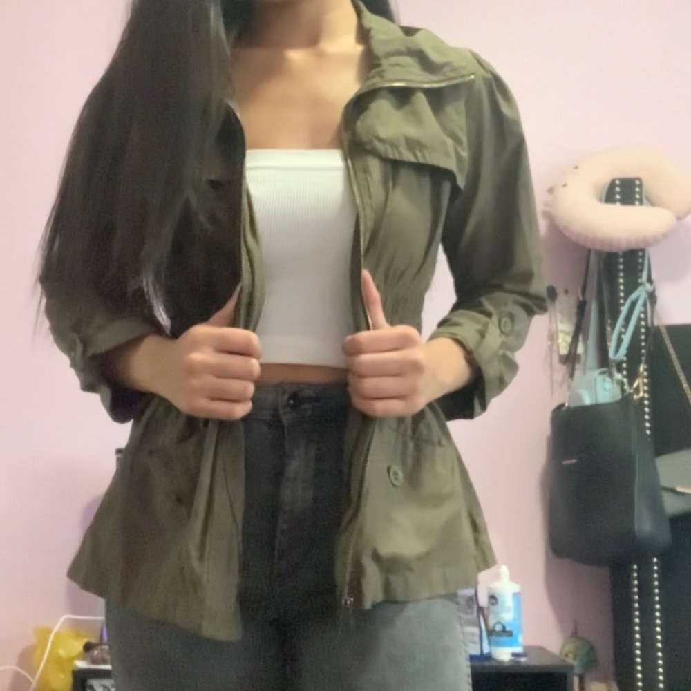 Forever 21 Olive Jacket